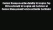 Read Content Management Leadership Strategies: Top CEOs on Growth Strategies and the Future