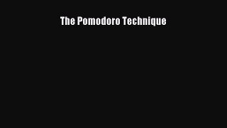 Read The Pomodoro Technique Ebook Online