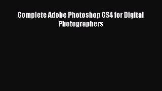Download Complete Adobe Photoshop CS4 for Digital Photographers PDF Free