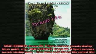 READ book  SMALL BUSINESS Dream life 6 figure success secrets startup ideas guide strat SMALL Full EBook