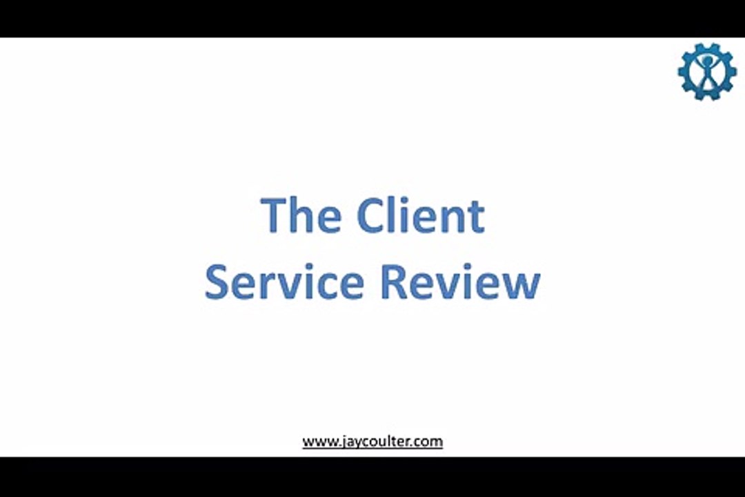 Jay Coulter - SS- 002 Client Service Review Strategy