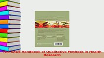 Download  The SAGE Handbook of Qualitative Methods in Health Research Free Books