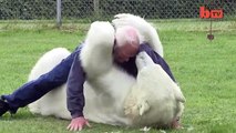 Questa è una storia davvero incredibile: Agee un orso polare che vive con un uomo.