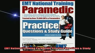 READ book  EMT National Training Paramedic Practice Questions  Study Guide  FREE BOOOK ONLINE