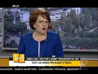 7pa5 - Testi i se henes per klasat e pesta - 19 Maj 2016 - Show - Vizion Plus