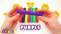 Apprendre les couleurs PlayDoh Pâte à modeler Avec les Moisissures amusant pour Enfants l'anglais