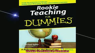 READ book  Rookie Teaching For Dummies  FREE BOOOK ONLINE