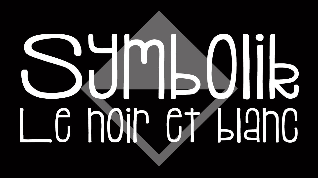 Symbolik - Noir & Blanc