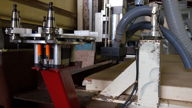 Essai changeur outils