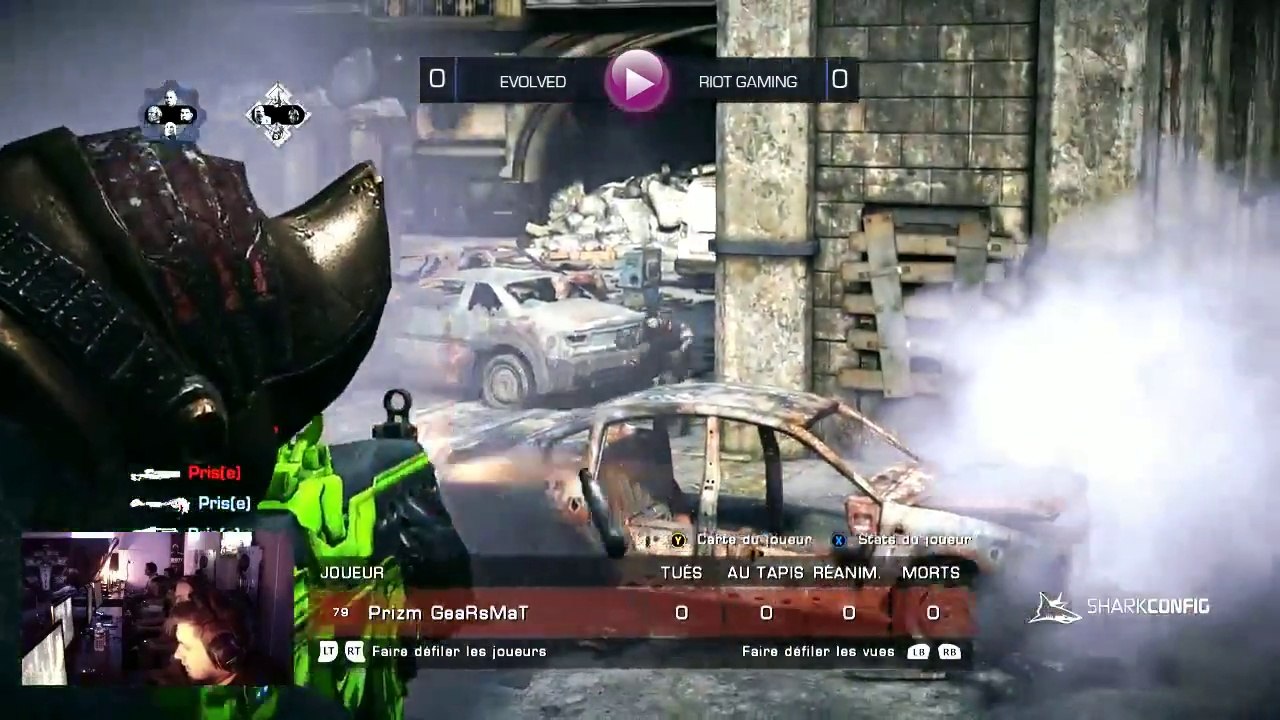 SFCO Gears of War #1 / LB 1/4 de Finales : eVolved Inferno VS Riot Gaming