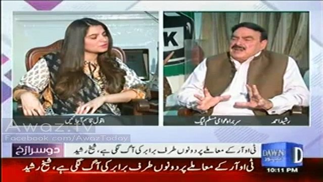 Tahir Qadri ka dharna genuine tha , hum to roz burger khaker ac me soajte thay - Sheikh Rasheed