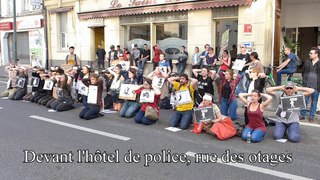 Balade urbaine contre les violences policières à Amiens