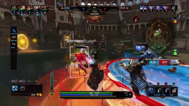 Smite- 37 Kills Double Penta with Ao Kuang! Arena Gameplay