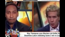 Espn First Take - Klay Thompson Says Warriors Are Better Than Showtime Lakers