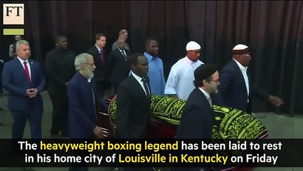 Muhammad Ali laid to rest
