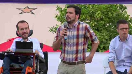 Alberto Garzón: "Estamos aquí para nuestro pueblo, no para nuestras organizaciones"