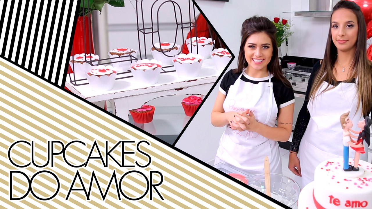 RECEITA DE CUPCAKE DOS NAMORADOS