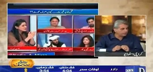 Zara Hat Key team's analysis on Marvi Sarmad and Hafiz Hamdullah's fight on NewsOne show