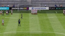 ¡Golazo Por La Escuadra De Tiro Libre!