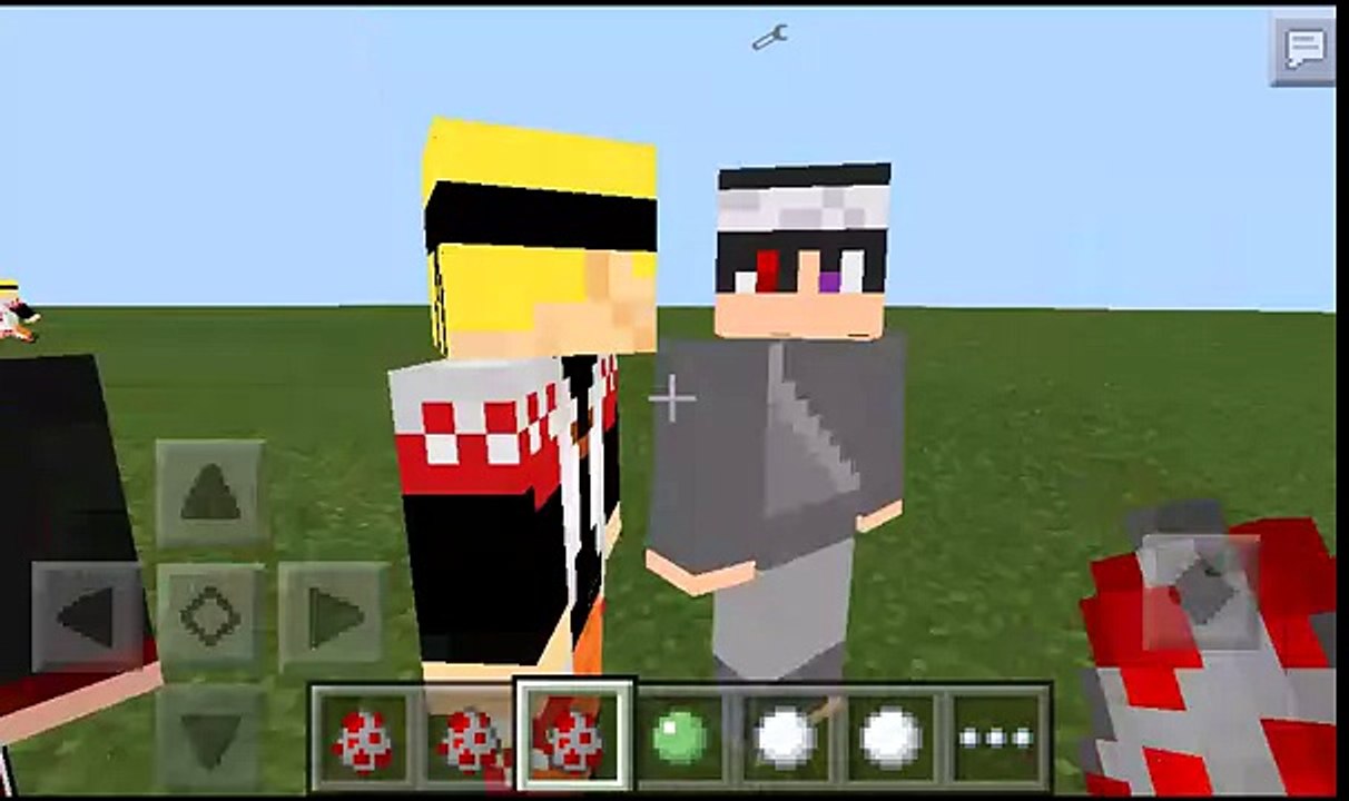 MINECRAFT 0.14.0 NARUTO CHIPUDEN MOD!!!!