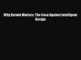 [Download] Why Darwin Matters: The Case Against Intelligent Design PDF Free