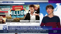 Ludovik fête son million de fans à l'Olympia - BFM TV