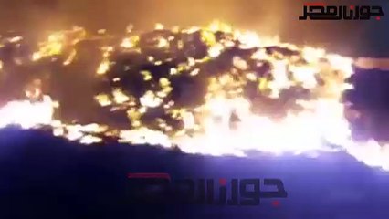 اشتعال النيران فى مقلب "القمامه الرئيسى" بالغربية