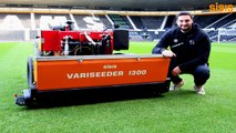 Derby County Football Club Head Groundsman Praises SISIS Turf Maintenance Equipment