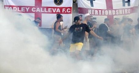 Marsilya'da İngiliz ve Rus Taraftarlar Kavga Çıkardı