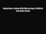Download Empty Arms: Coping With Miscarriage Stillbirth and Infant Death PDF Free