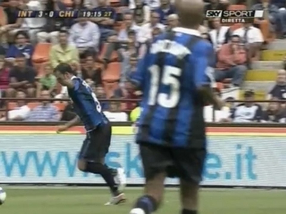 superbe but de stankovic(inter-chievo)