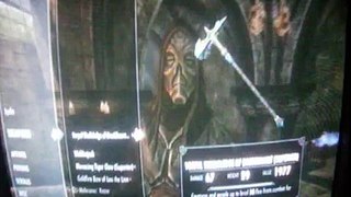 Playing Elder Scrolls Skyrim