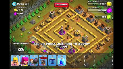 Clash of Clans Level 42 - Mega Evil
