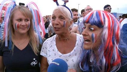 Marseille : la folle ambiance pour France-Roumanie vue de la fan zone