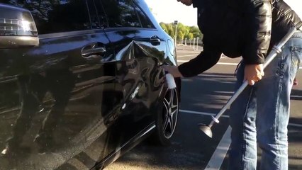 Best way to remove car dent