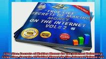 For you  True Lies Secrets of Making Money On The Internet Volume2 True Lies Secrets of Making