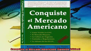 Pdf online  Conquiste el Mercado Americano Spanish Edition