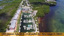 Home For Sale: 1500 Ocean Bay Dr G 11 and Slip 50  Key Largo, Florida 33037