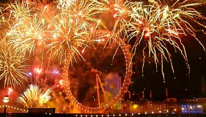 THE MOST OF BEAUTIFUL FIREWORKS EVER IN THE WORLD ( LONDON - 2014 )
