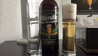 Sodastream Blondie Bier-Konzentrat - Vidéo Dailymotion