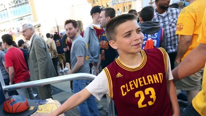 Downtown Cleveland buzzing over NBA Finals