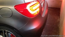 Mercedes A45 AMG Sport Exhaust Start Up, Revs and Accelerations
