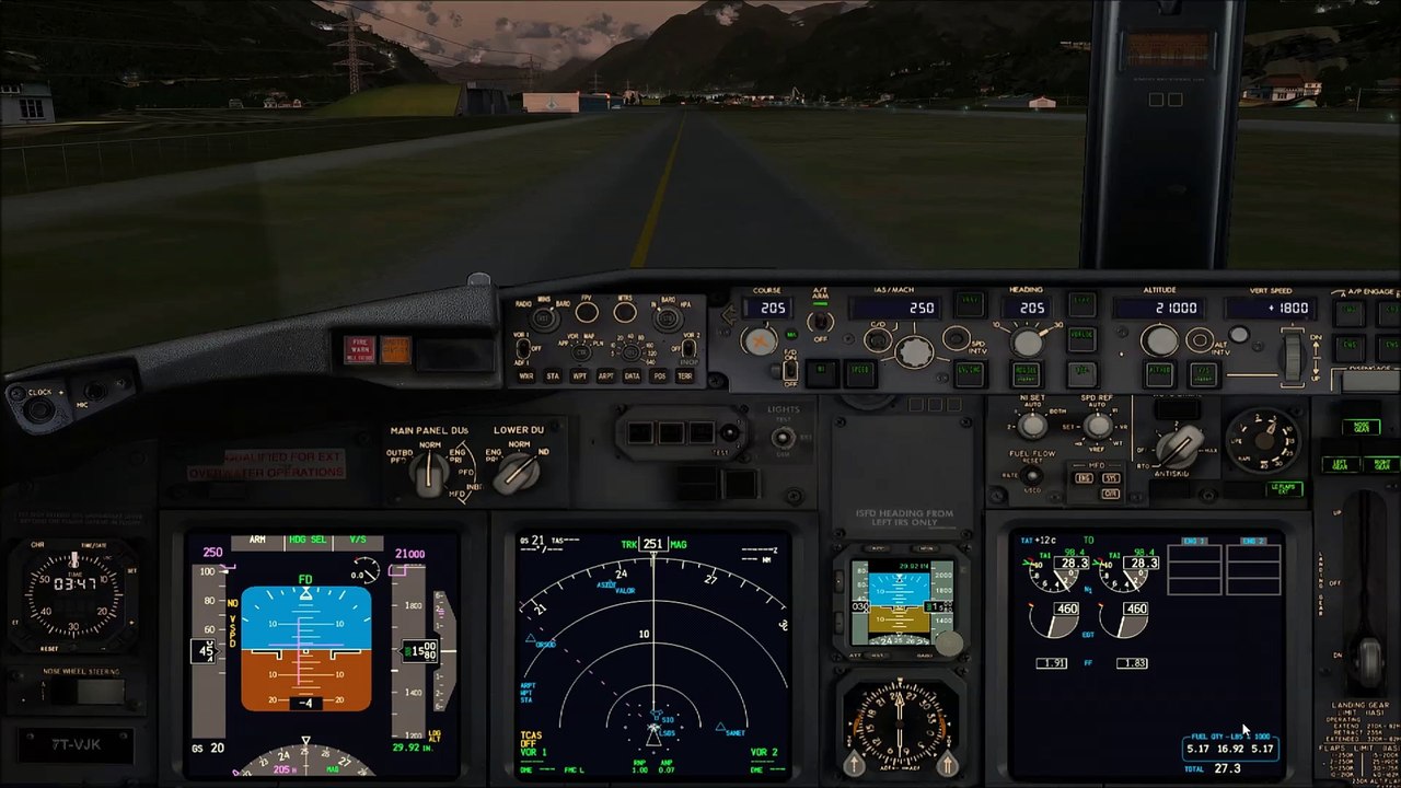 FSX-Decollage Air Algerie 737-800 De Sion Vers Alger  Image HD