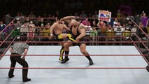 WWE 2K16 big show v hideo itami