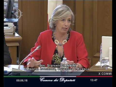 Roma - Industria 4.0 - Audizione Giannini (09.06.16)