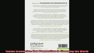 Read here Fusion Economics How Pragmatism is Changing the World