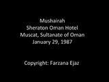 January 29, 1987, Oman Sheraton Mushairah part 6/7
