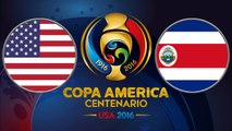 UNITED STATES 4-0 COSTA RICA Copa América Centenario Highlights
