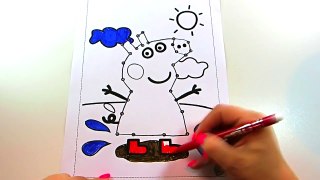 Coloring Peppa Pig! - New Peppa Pig Coloring Book (Peppa Pig Coloring Page)