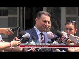 Gruevski akuzon Prokurorinë - News, Lajme - Vizion Plus